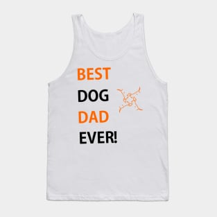 This is the BDDE, The best dog dad ever Tank Top